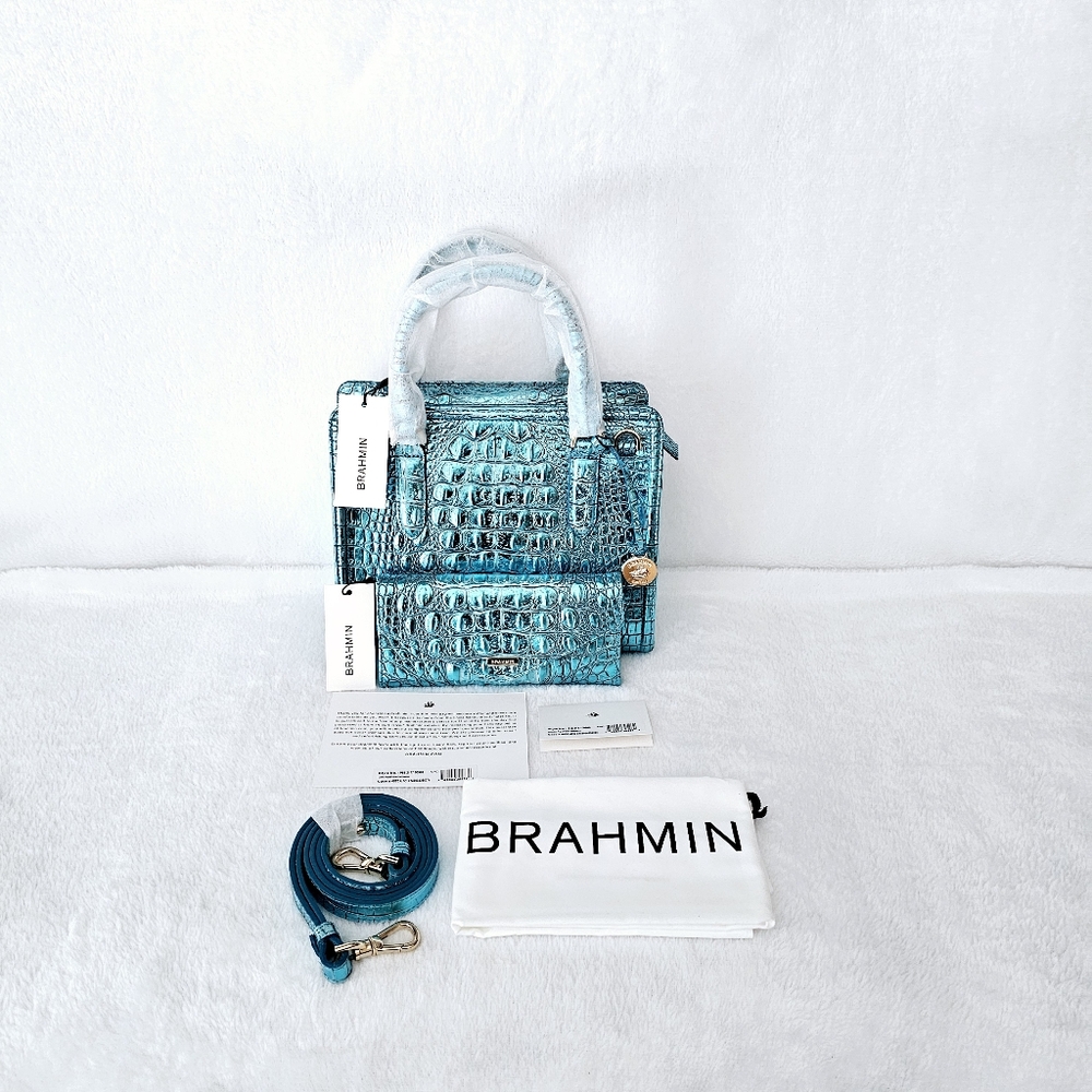 NWT Brahmin AQUA POTION Cami w/Veronica Wallet
